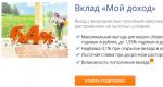 Deposits of Promsvyazbank Promsvyazbank interest on deposits for the year